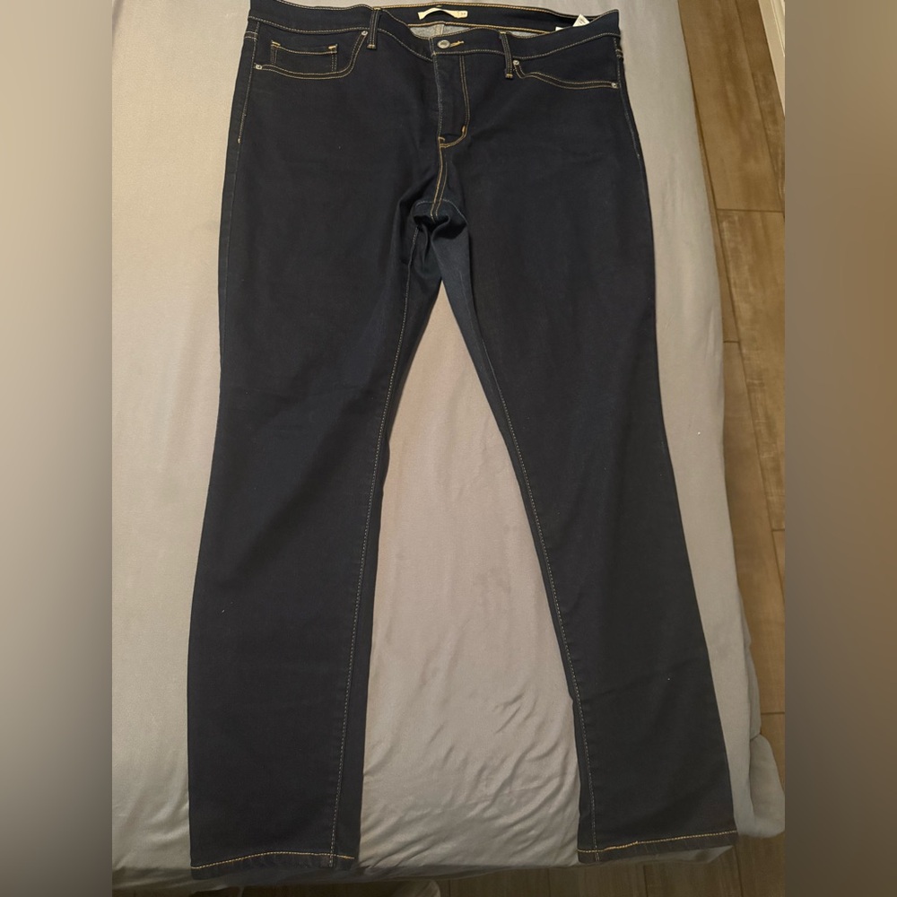 Levi's Women's Navy 311 Shaping Skinny Jeans